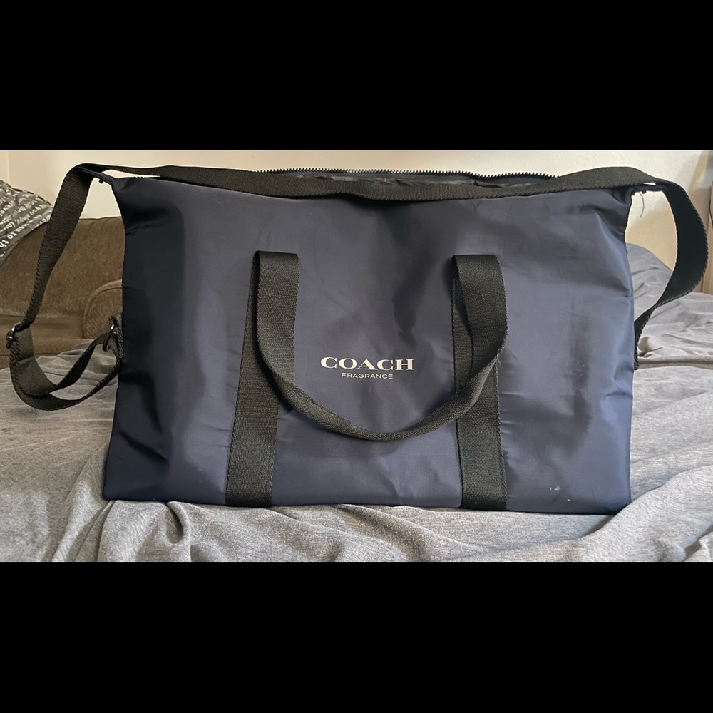 Coach weekender bag.